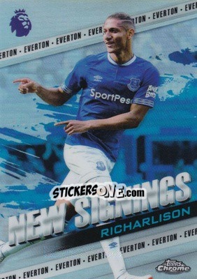 Sticker Richarlison - Premier League Chrome 2018-2019 n. NS-R - Topps