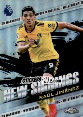 Sticker Raúl Jiménez - Premier League Chrome 2018-2019 - Topps