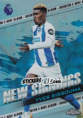 Sticker Yves Bissouma - Premier League Chrome 2018-2019 - Topps