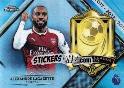 Sticker Alexandre Lacazette - Premier League Chrome 2018-2019 - Topps