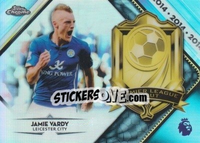 Sticker Jamie Vardy - Premier League Chrome 2018-2019 - Topps