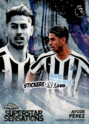 Sticker Ayoze Pérez - Premier League Chrome 2018-2019 n. SS-AP - Topps