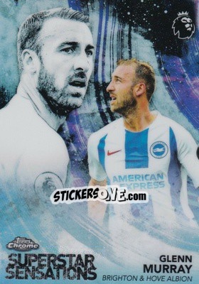 Sticker Glenn Murray - Premier League Chrome 2018-2019 n. SS-GM - Topps