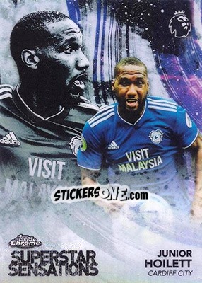 Sticker Junior Hoilett - Premier League Chrome 2018-2019 n. SS-JH - Topps