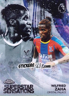 Sticker Wilfried Zaha - Premier League Chrome 2018-2019 n. SS-WZ - Topps