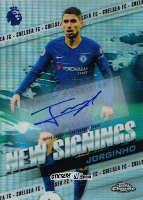 Cromo Jorginho - Premier League Chrome 2018-2019 n. A-NS-J - Topps