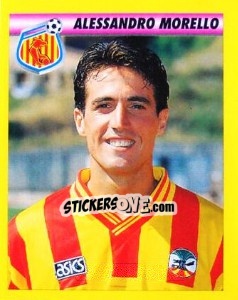Sticker Alessandro Morello - Calcio 1993-1994 - Merlin