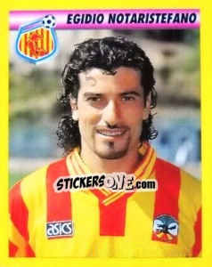 Figurina Egidio Notaristefano - Calcio 1993-1994 - Merlin