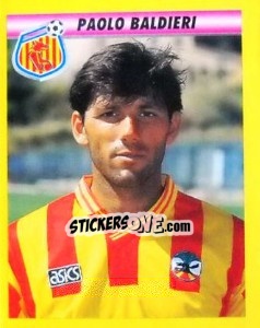 Figurina Paolo Baldieri - Calcio 1993-1994 - Merlin