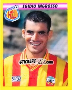 Figurina Egidio Ingrosso - Calcio 1993-1994 - Merlin