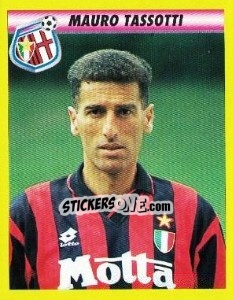 Sticker Mauro Tassotti - Calcio 1993-1994 - Merlin