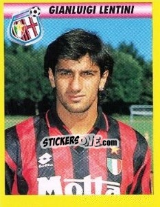 Sticker Gianluigi Lentini - Calcio 1993-1994 n. 158 - Merlin