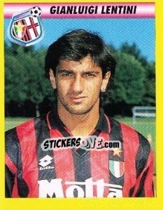 Sticker Gianluigi Lentini - Calcio 1993-1994 - Merlin