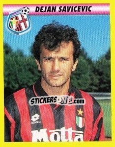 Figurina Dejan Savicevic - Calcio 1993-1994 - Merlin