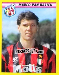 Sticker Marco Van Basten - Calcio 1993-1994 n. 163 - Merlin