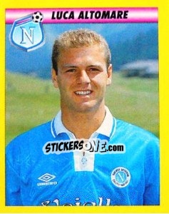 Figurina Luca Altomare - Calcio 1993-1994 - Merlin