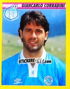 Sticker Giancarlo Corradini - Calcio 1993-1994 - Merlin
