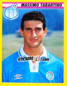 Figurina Massimo Tarantino - Calcio 1993-1994 - Merlin