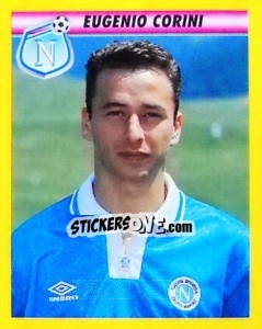 Figurina Eugenio Corini - Calcio 1993-1994 - Merlin