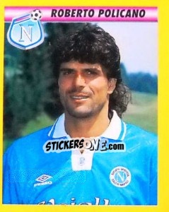 Sticker Roberto Policano - Calcio 1993-1994 n. 176 - Merlin
