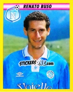 Figurina Renato Buso - Calcio 1993-1994 - Merlin
