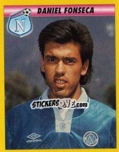 Cromo Daniel Fonseca - Calcio 1993-1994 - Merlin