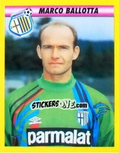 Sticker Marco Ballotta - Calcio 1993-1994 n. 180 - Merlin