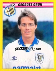 Sticker Georges Grun - Calcio 1993-1994 - Merlin