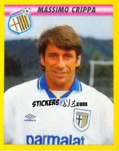 Figurina Massimo Crippa - Calcio 1993-1994 - Merlin