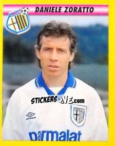 Figurina Daniele Zoratto - Calcio 1993-1994 - Merlin