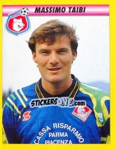 Sticker Massimo Taibi - Calcio 1993-1994 n. 196 - Merlin