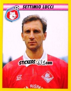 Sticker Settimio Lucci - Calcio 1993-1994 n. 199 - Merlin