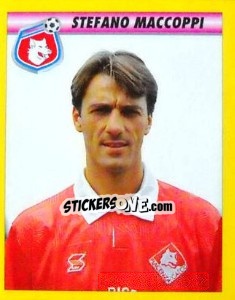 Figurina Stefano Maccoppi - Calcio 1993-1994 - Merlin
