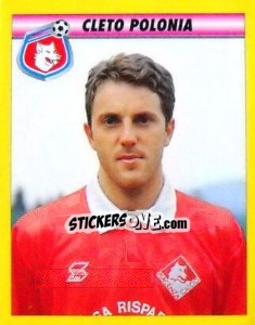 Sticker Cleto Polonia - Calcio 1993-1994 n. 201 - Merlin