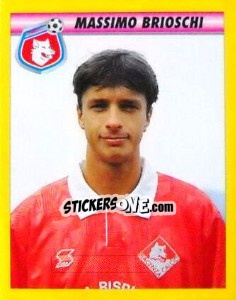 Sticker Massimo Brioschi - Calcio 1993-1994 n. 202 - Merlin