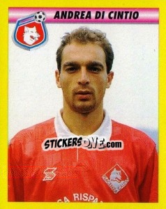 Sticker Andrea Di Cintio - Calcio 1993-1994 - Merlin