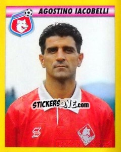 Figurina Agostino Iacobelli - Calcio 1993-1994 - Merlin