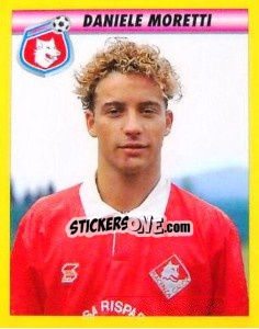 Sticker Daniele Moretti - Calcio 1993-1994 n. 205 - Merlin
