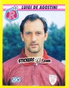 Sticker Luigi De Agostini - Calcio 1993-1994 n. 214 - Merlin