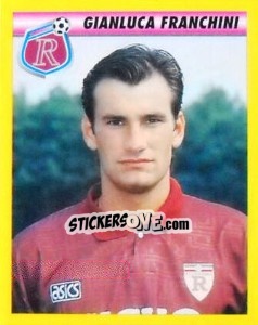 Sticker Gianluca Franchini - Calcio 1993-1994 - Merlin
