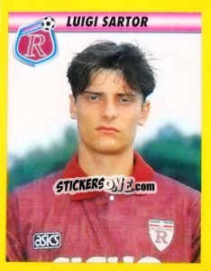 Figurina Luigi Sartor - Calcio 1993-1994 - Merlin