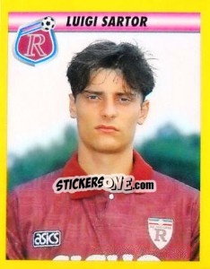 Sticker Luigi Sartor - Calcio 1993-1994 n. 216 - Merlin