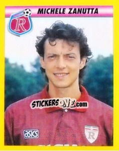 Figurina Michele Zanutta - Calcio 1993-1994 - Merlin