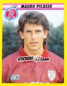 Sticker Mauro Picasso - Calcio 1993-1994 - Merlin