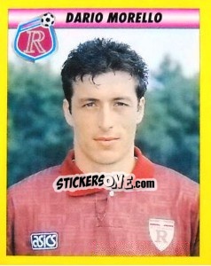 Figurina Dario Morello - Calcio 1993-1994 - Merlin