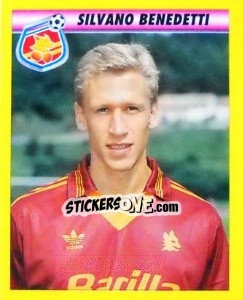 Sticker Silvano Benedetti - Calcio 1993-1994 - Merlin
