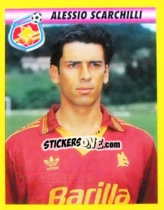 Sticker Alessio Scarchilli - Calcio 1993-1994 - Merlin