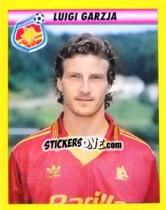 Figurina Luigi Garzja - Calcio 1993-1994 - Merlin
