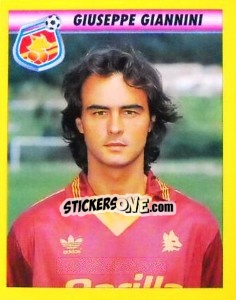 Sticker Giuseppe Giannini - Calcio 1993-1994 - Merlin
