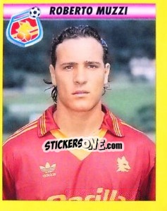 Figurina Roberto Muzzi - Calcio 1993-1994 - Merlin